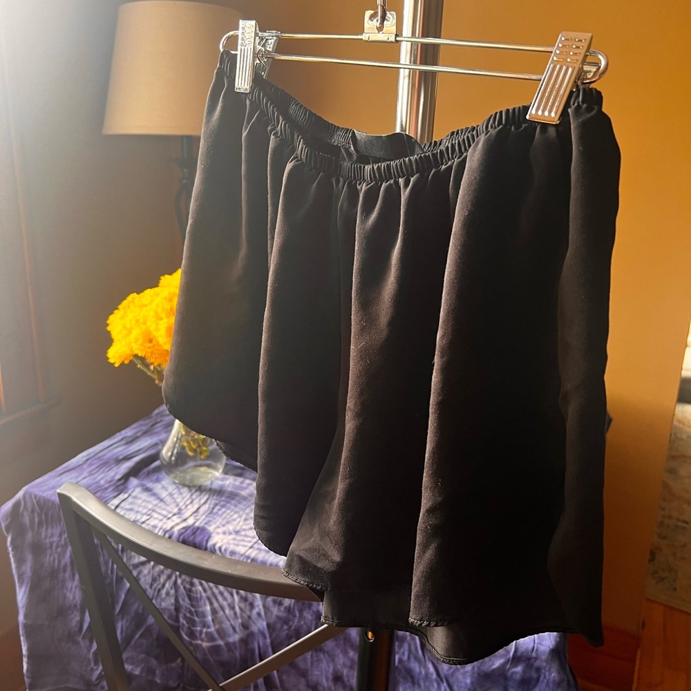 Silky Black Short